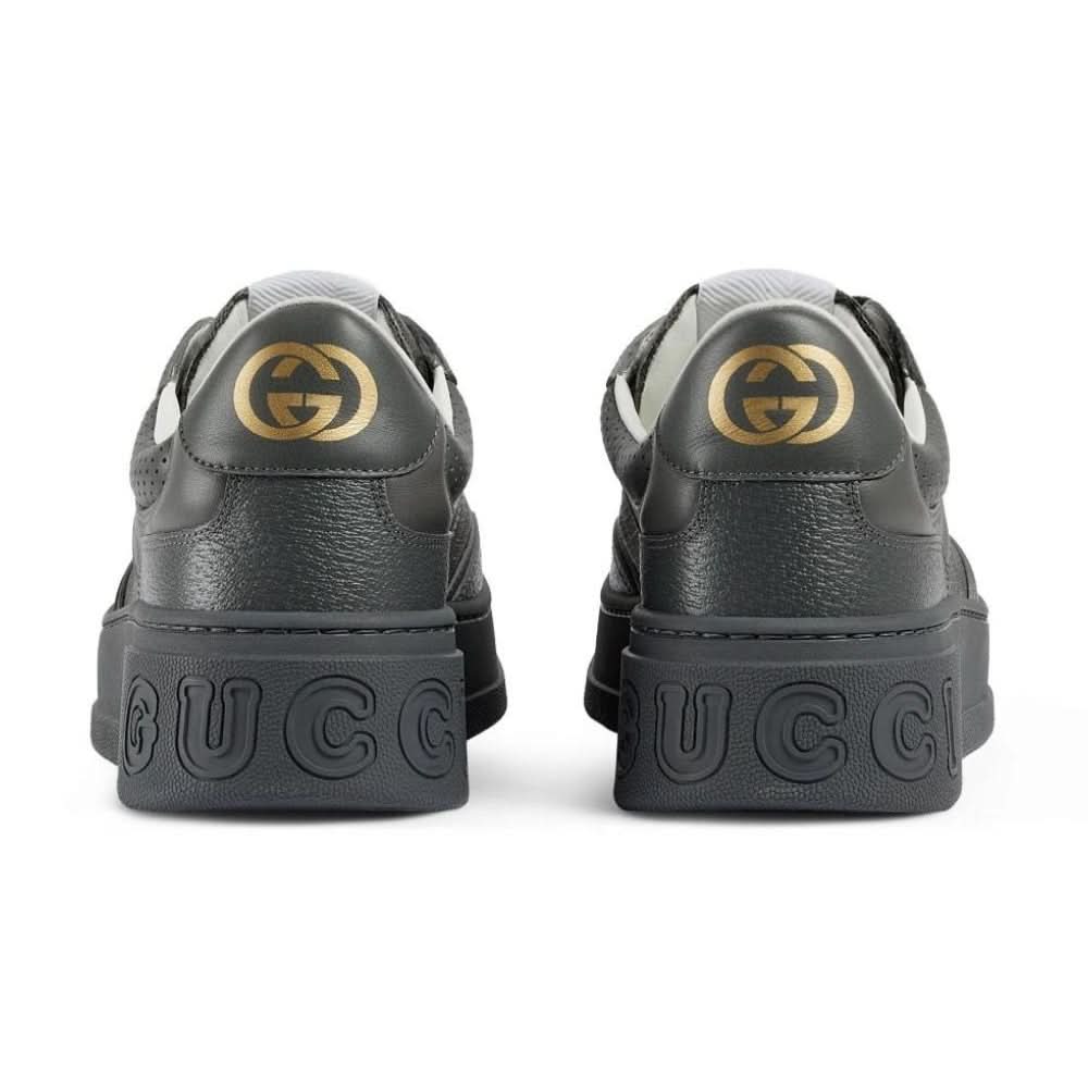Gucci Lace Up Sneaker 'GG Monogram - Grey' - Copva