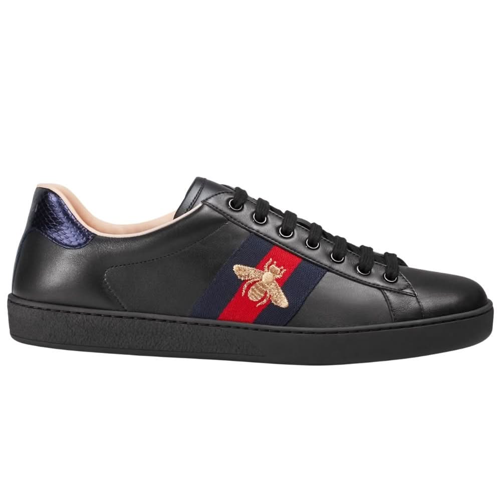 Gucci Ace Embroidered 'Black Bee' - Copva
