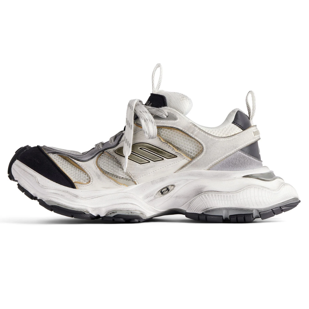 Balenciaga Cargo Sneaker 'Worn-Out - White Black'