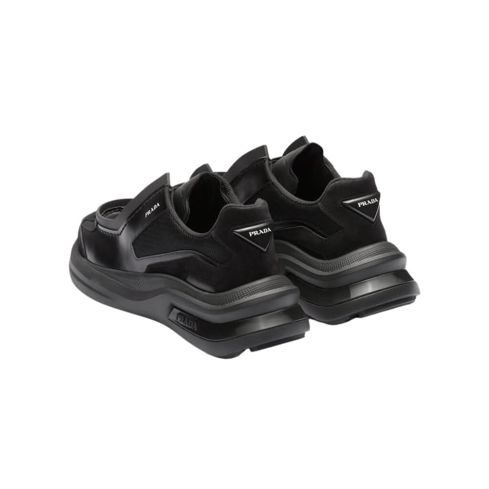 Prada Systeme brushed leather 'Black' - Copva