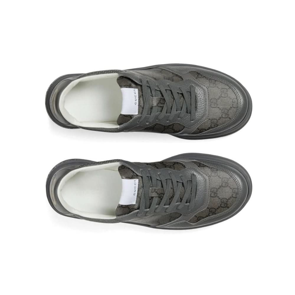 Gucci Lace Up Sneaker 'GG Monogram - Grey' - Copva
