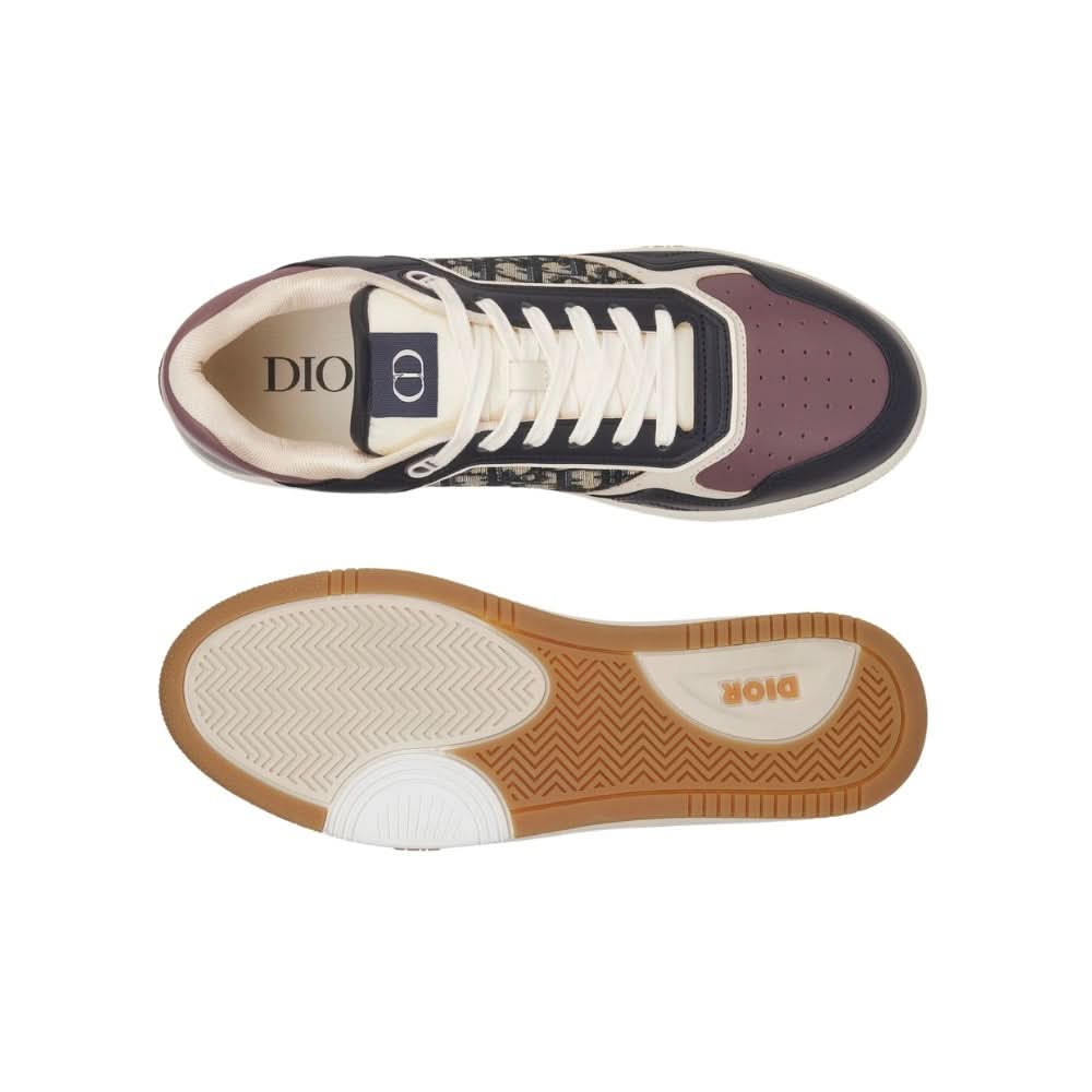 Dior B27 Low 'Dior Oblique - Deep Blue Plum' - Copva