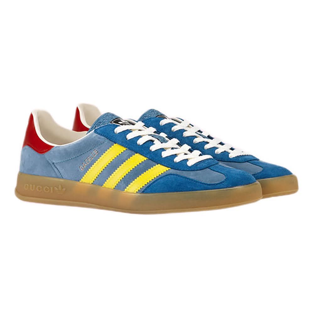 Adidas x GUCCI Gazelle 'Light Blue Suede' - Copva