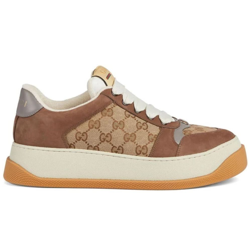 Gucci Screener GG Supreme sneakers 'brown' - Copva