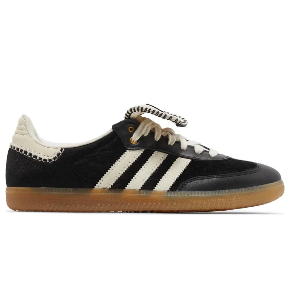 Adidas Samba Pony Tonal Low x Wales Bonner 'Core Black' - Copva