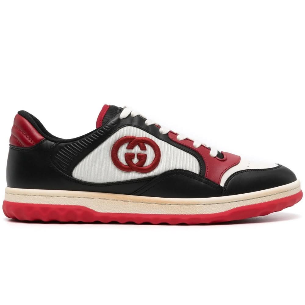 Gucci MAC80 Sneaker 'Black White Red' - Copva