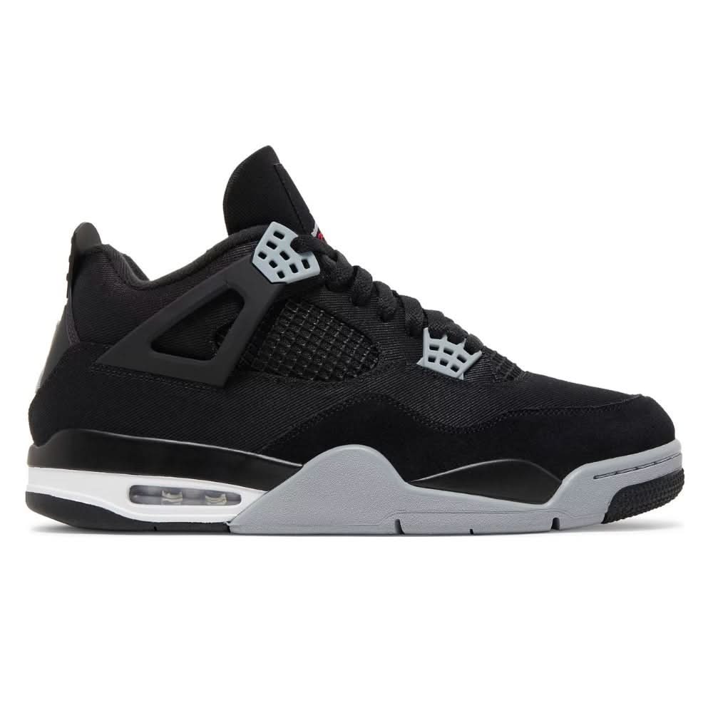 Nike Air Jordan 4 Retro 'Black Canvas' - Copva