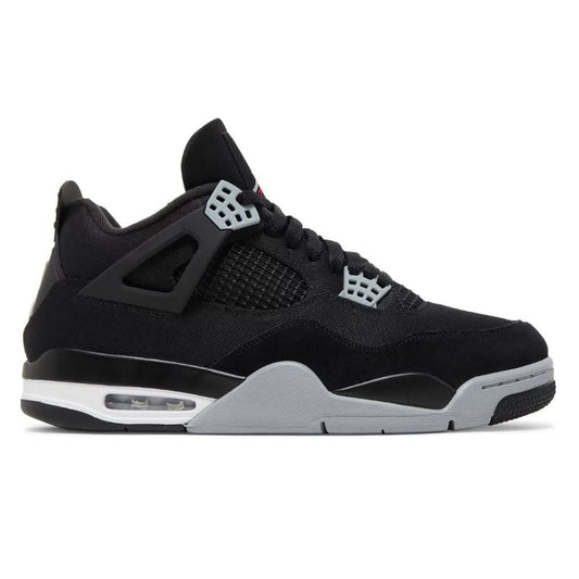 Nike Air Jordan 4 Retro 'Black Canvas' - Copva