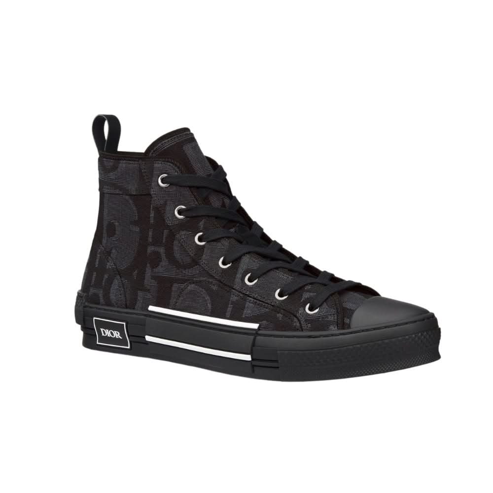 Dior B23 High 'Maxi Dior Oblique - Black' - Copva