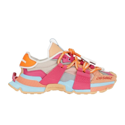 DOLCE & GABBANA Mixed-Material Space Sneakers - Copva