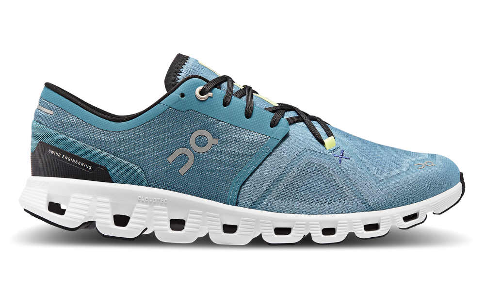 On Running Cloud X 3 "Pewter | White"