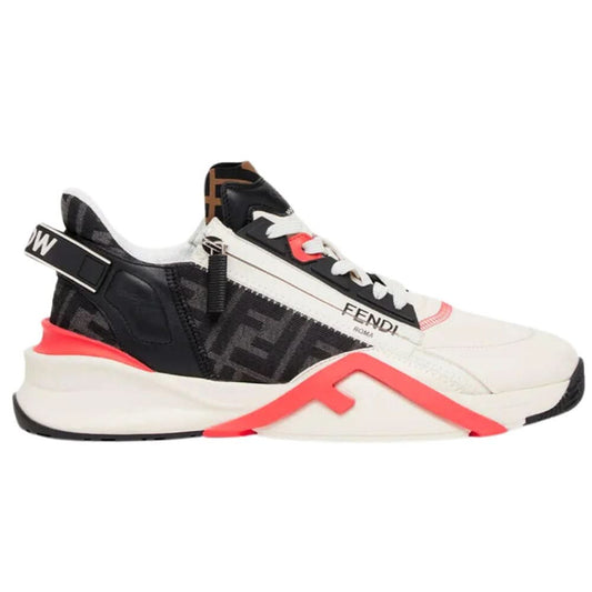 Fendi  Flow Runner Lunar New Year Capsule White Low Top Trainers - Copva