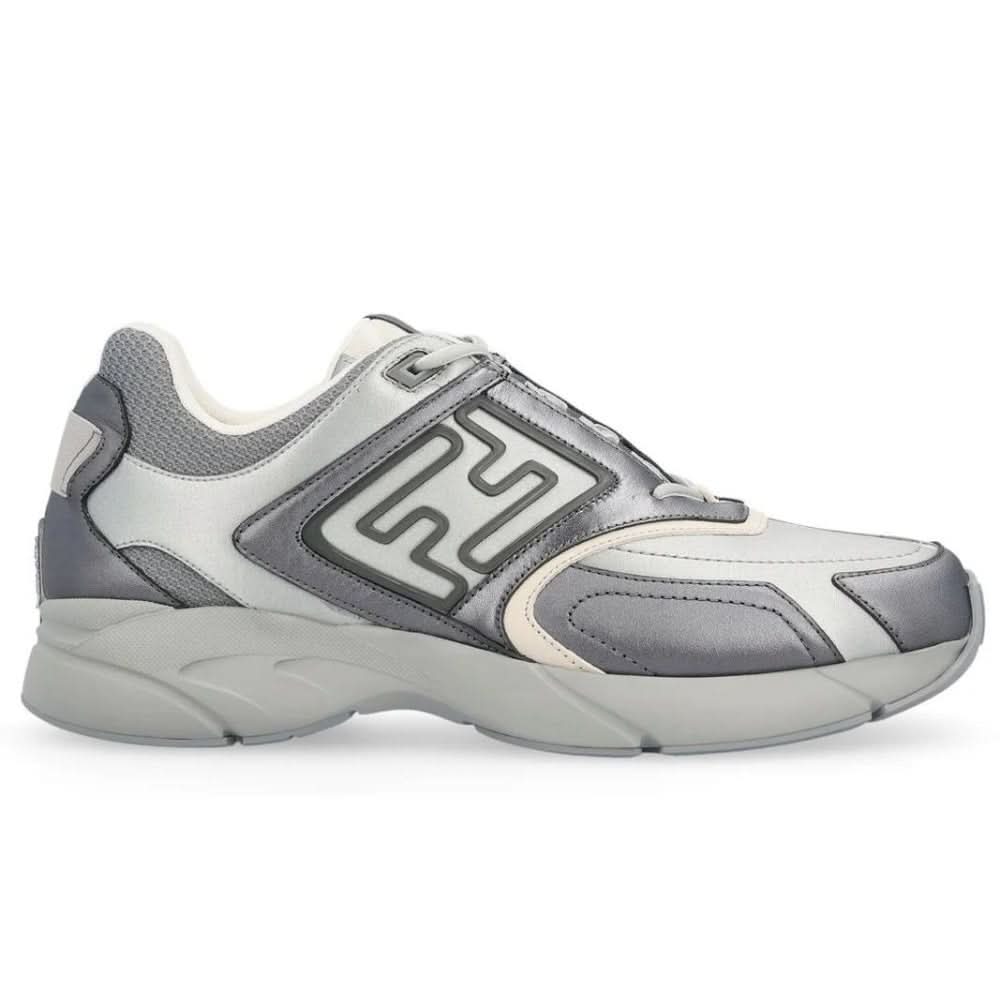 Fendi FF Motif Low-Top Faster Trainers - Copva