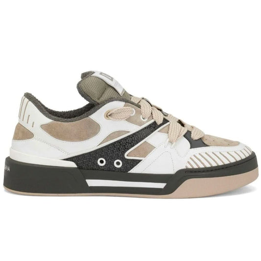 Dolce & Gabbana New Roma panelled 'white/khaki/beige' - Copva