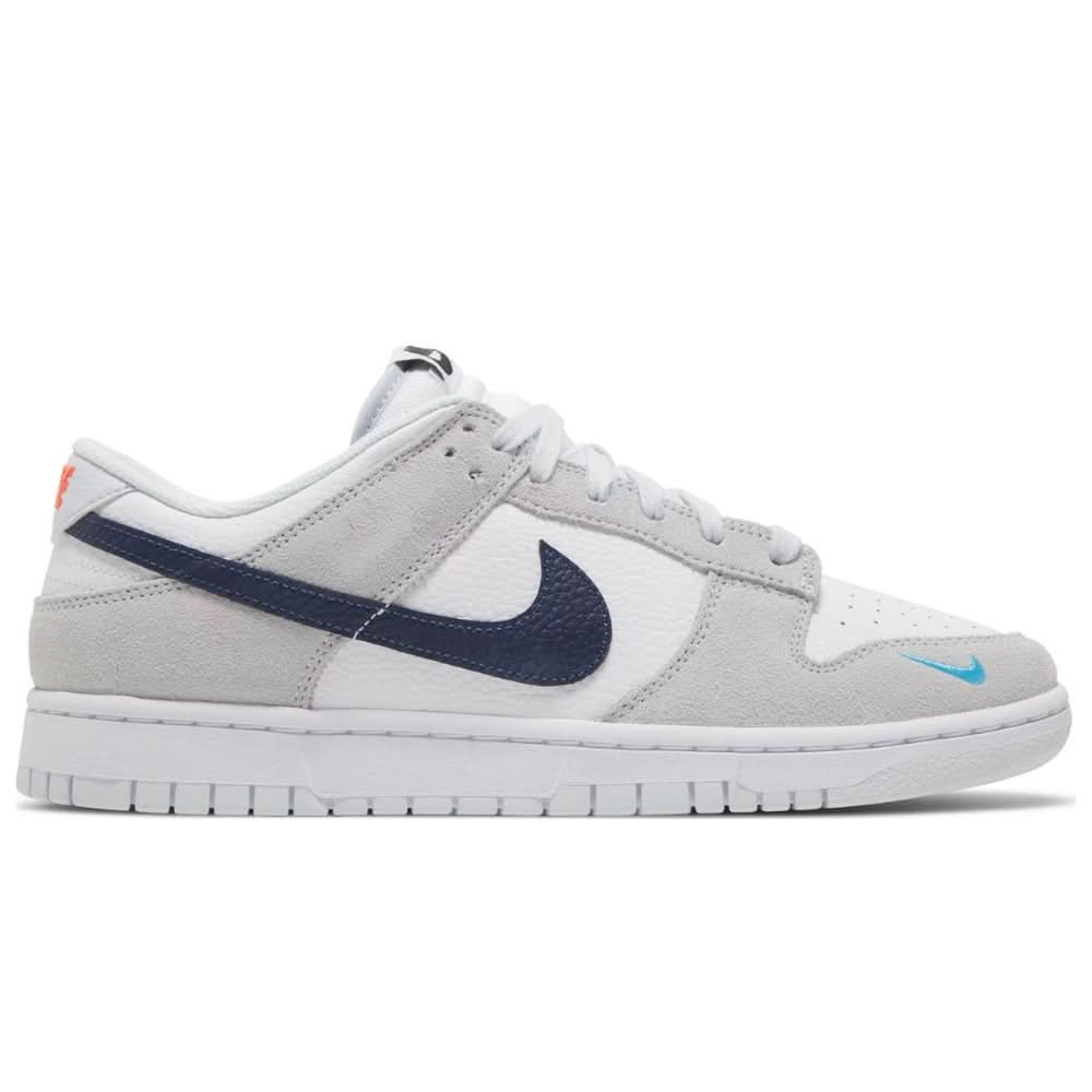 Nike Dunk Low 'Mini Swoosh - Football Grey Midnight Navy' - Copva