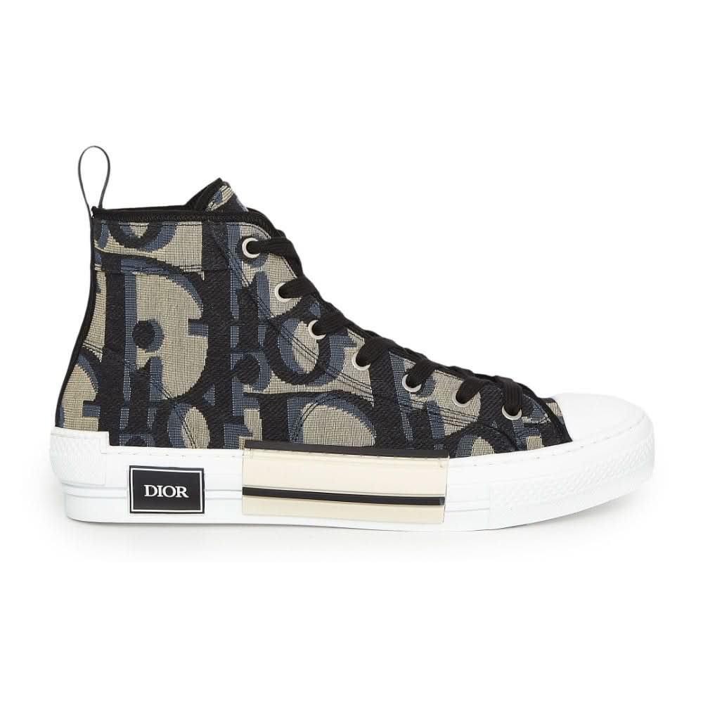 Dior B23 High 'Maxi Dior Oblique - Beige Black' - Copva