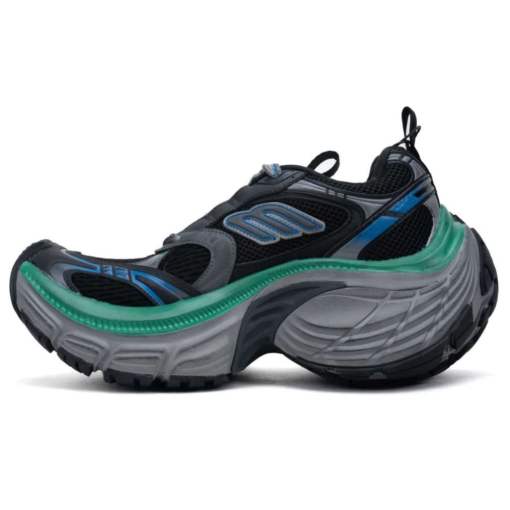 Balenciaga 10XL Sneakers "Black Green" - Copva