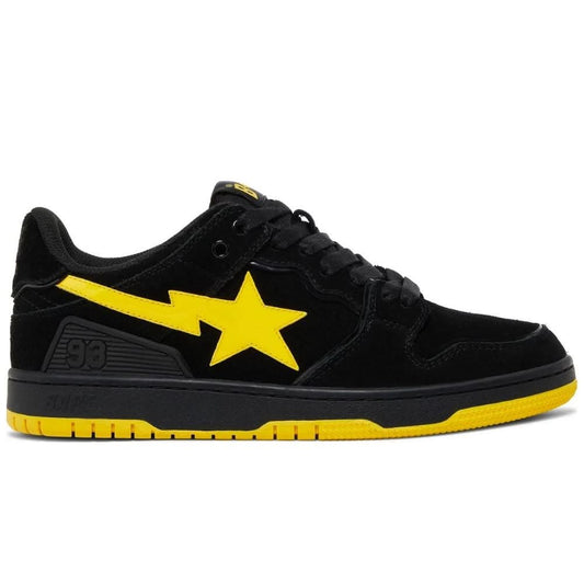 Sk8 Sta 'Black Electric Yellow' - Copva
