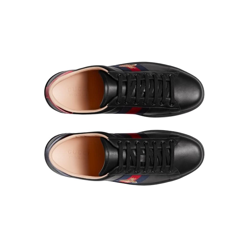 Gucci Ace Embroidered 'Black Bee' - Copva
