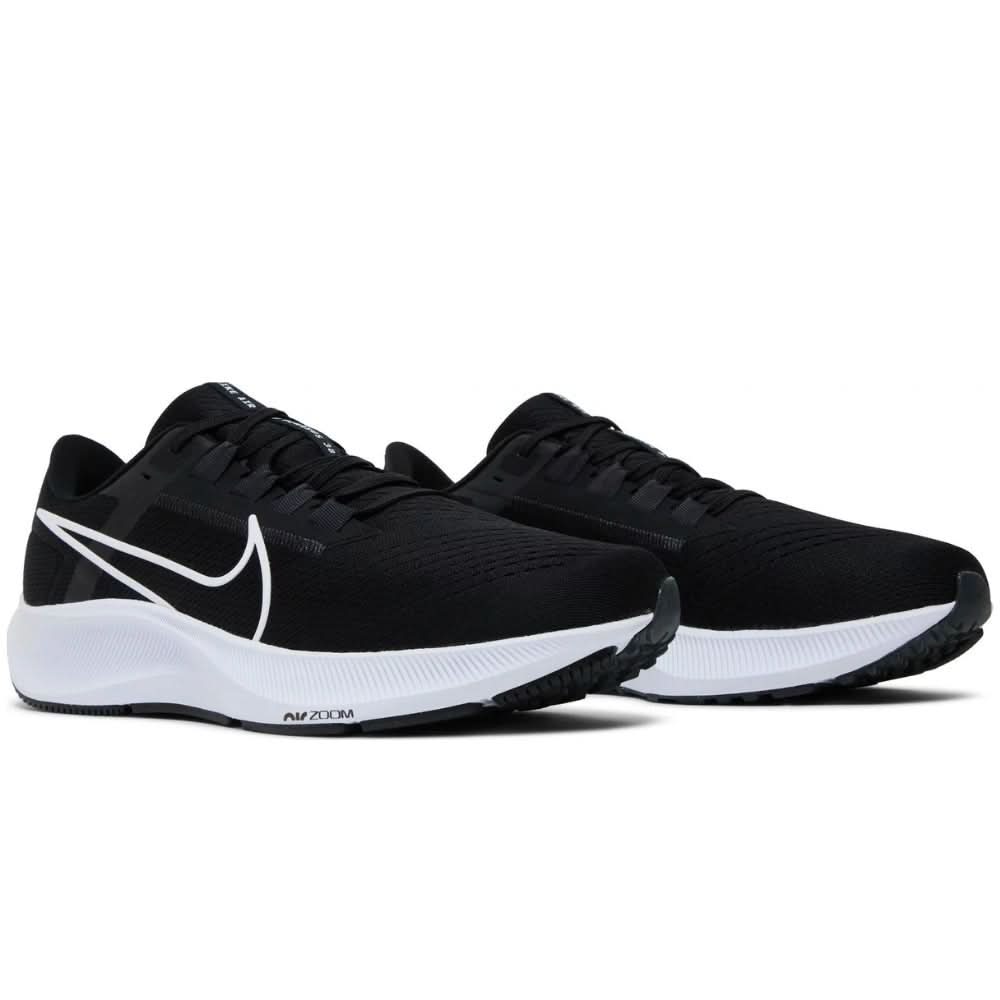 Nike Air Zoom Pegasus 38 Extra Wide 'Black White' - Copva
