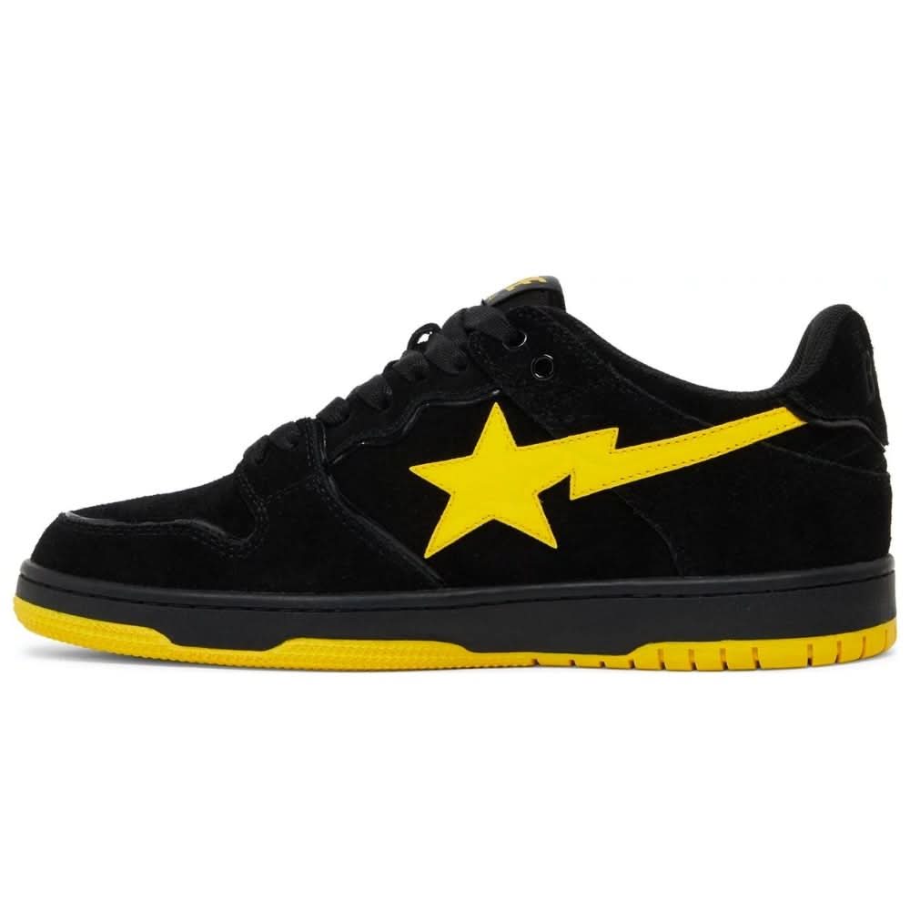 Sk8 Sta 'Black Electric Yellow' - Copva