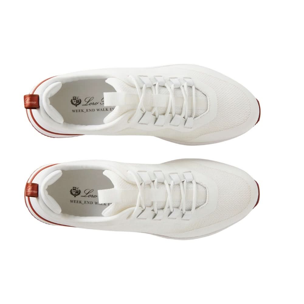 LORO PIANA Week-End Walk Sneakers "White" - Copva