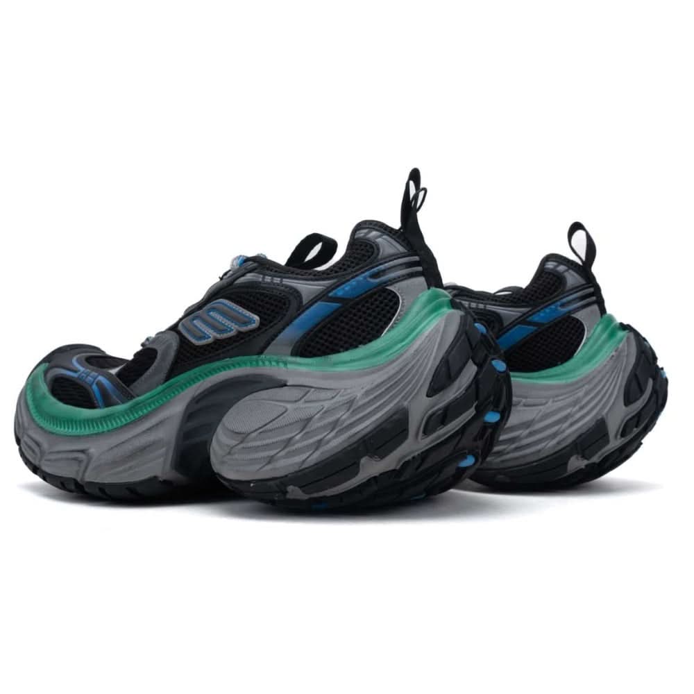 Balenciaga 10XL Sneakers "Black Green" - Copva