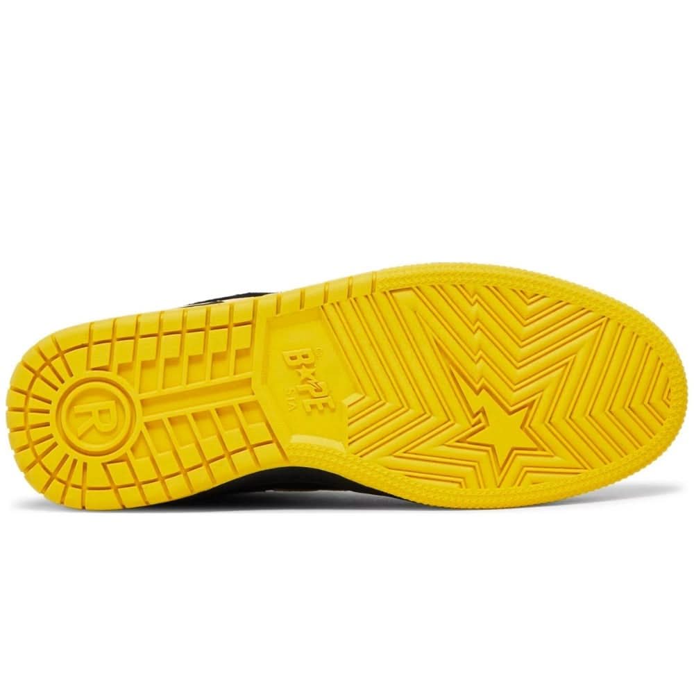 Sk8 Sta 'Black Electric Yellow' - Copva