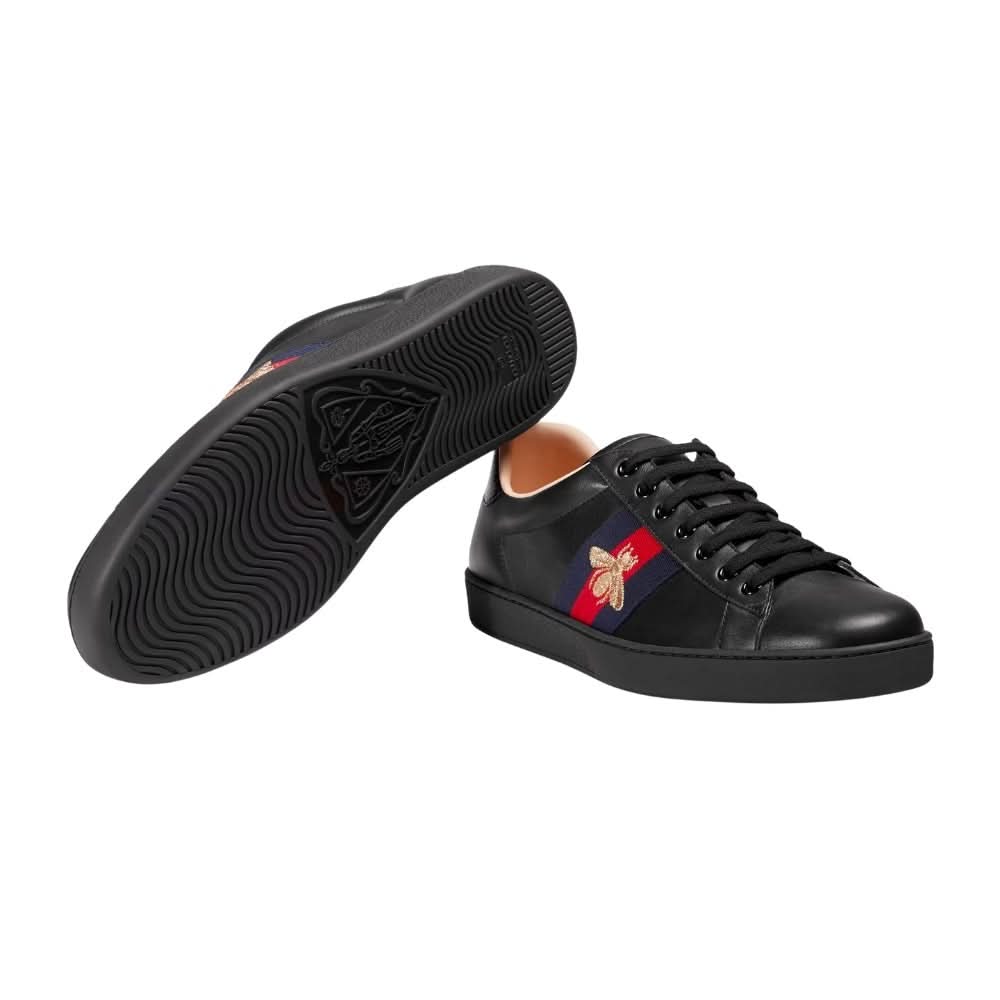 Gucci Ace Embroidered 'Black Bee' - Copva