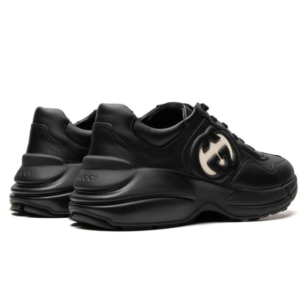 Gucci Rhyton lace-up sneakers 'Blue' - Copva