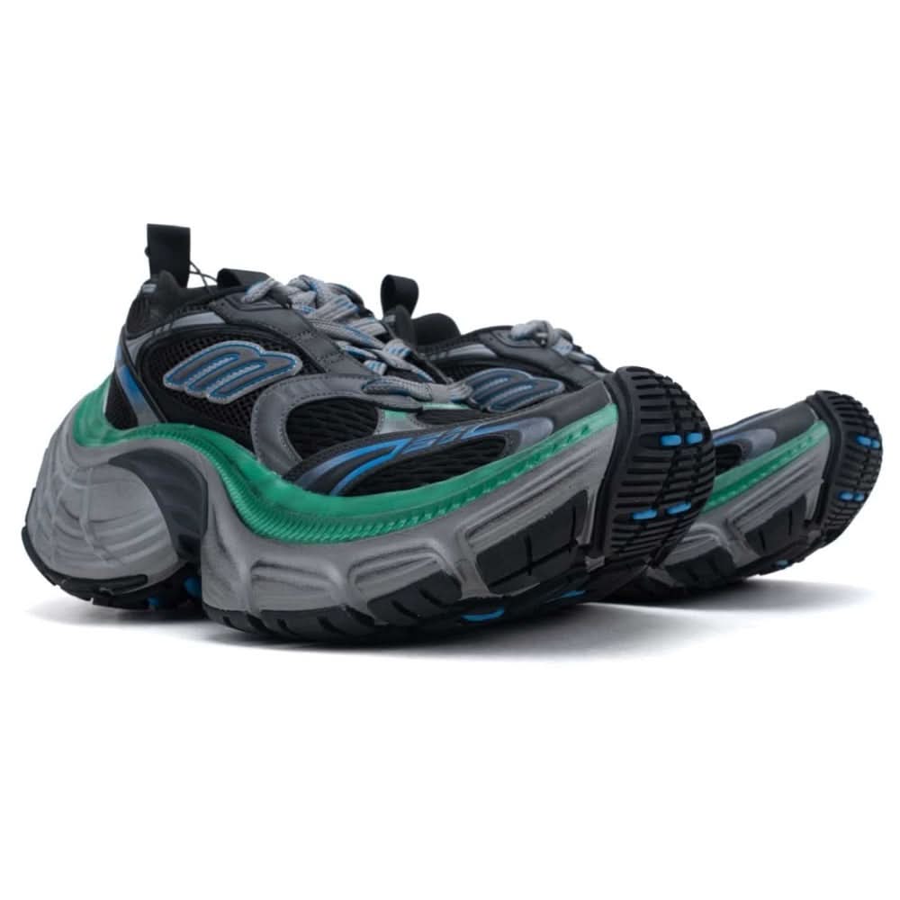 Balenciaga 10XL Sneakers "Black Green" - Copva