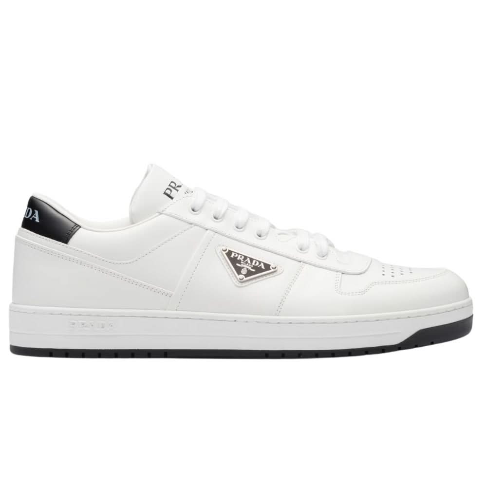 Prada Downtown Leather 'White Black' - Copva