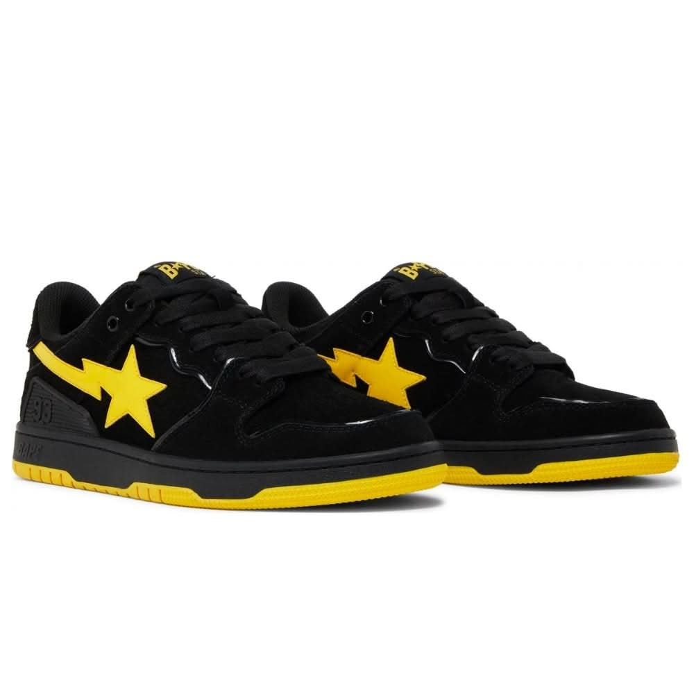Sk8 Sta 'Black Electric Yellow' - Copva