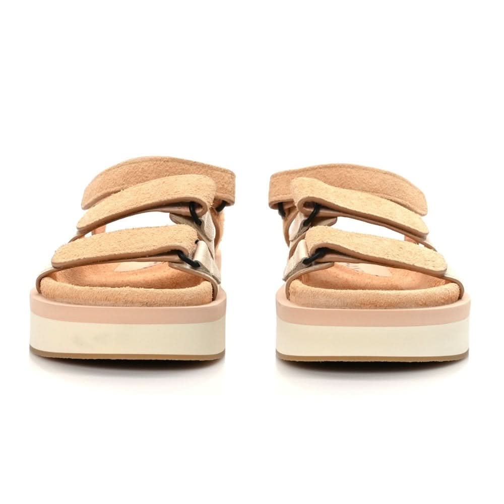 CHANEL Suede Calfskin Velcro "Beige" - Copva