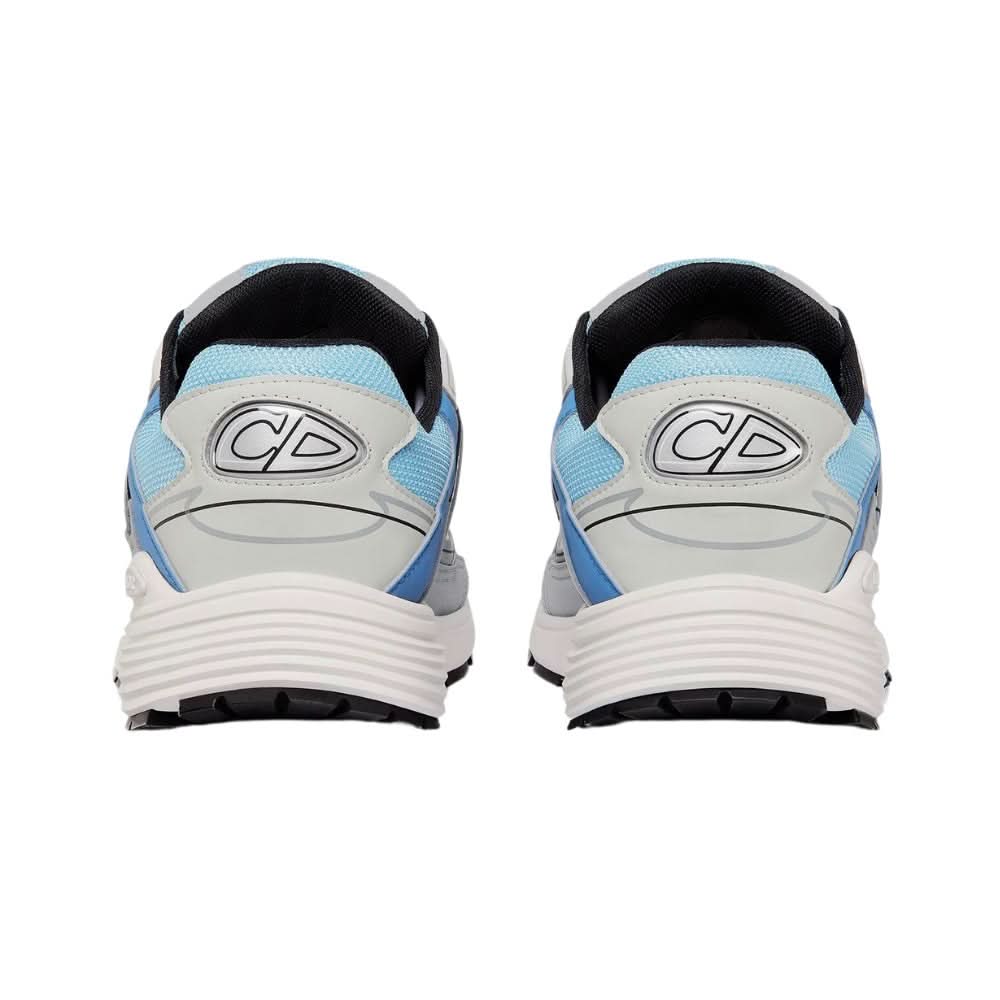 Dior B30 Light Blue Mesh and Blue, Gray and White Technical Fabric - Copva