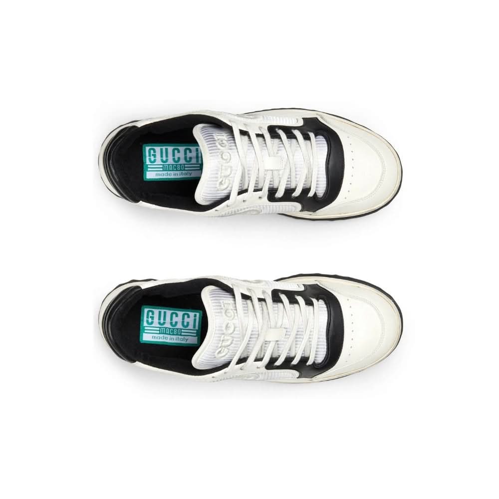 Gucci MAC80 Sneaker 'White Black ' - Copva
