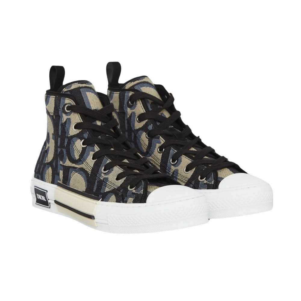 Dior B23 High 'Maxi Dior Oblique - Beige Black' - Copva