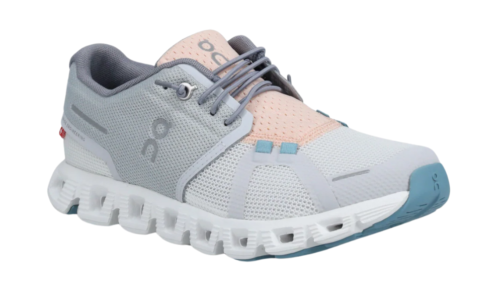 On Cloud 5 Push 'Glacier | Undyed-White'