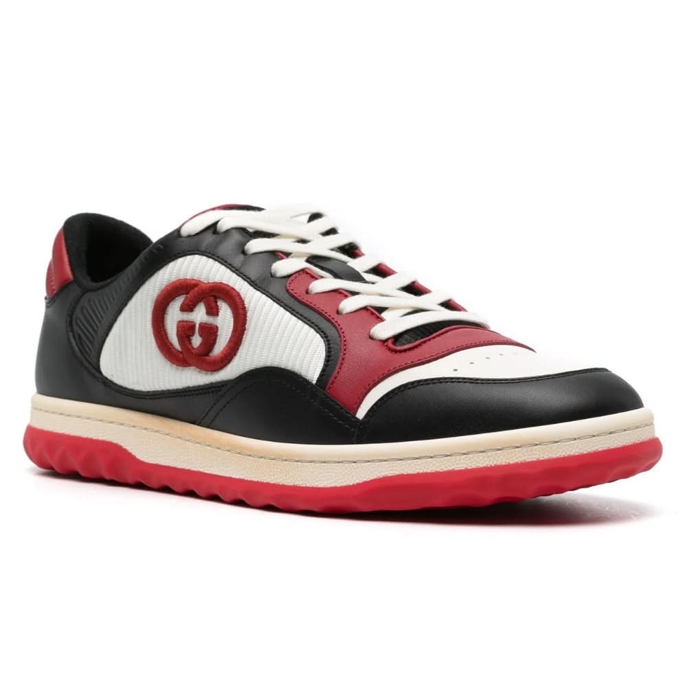 Gucci MAC80 Sneaker 'Black White Red' - Copva