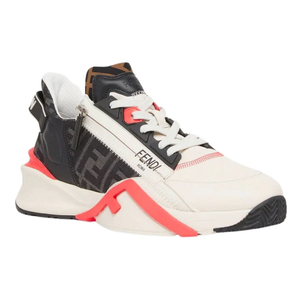 Fendi  Flow Runner Lunar New Year Capsule White Low Top Trainers - Copva