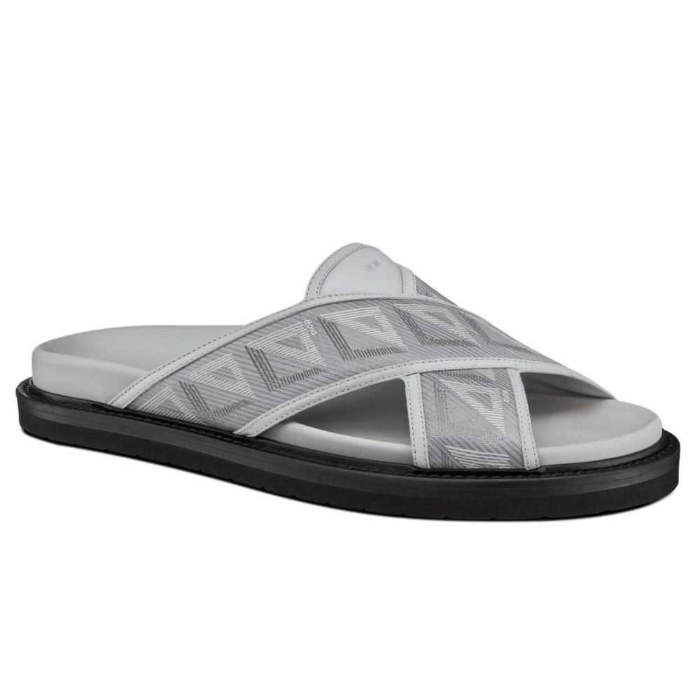 Dior Aqua Sandal 'CD Diamond - Grey' - Copva