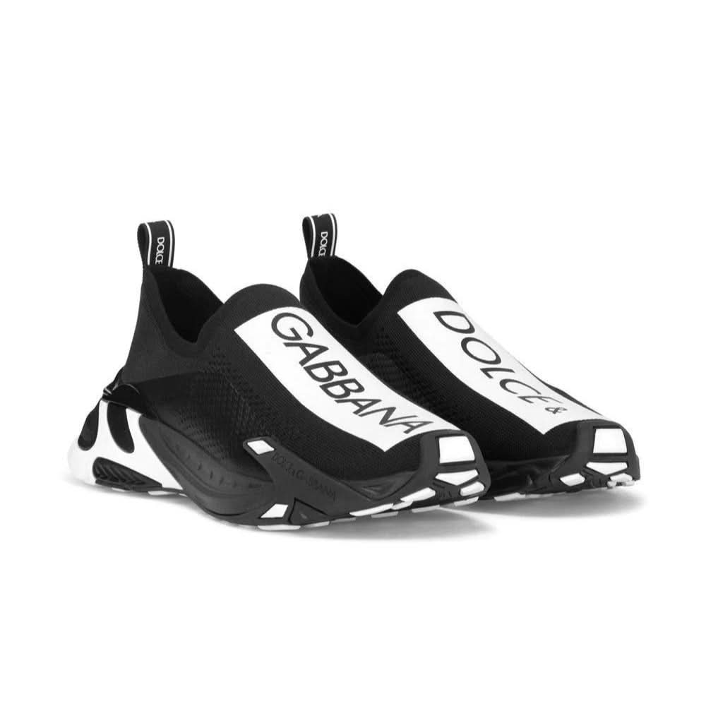 Dolce & Gabbana Stretch Mesh Fast Sneaker 'Black' - Copva