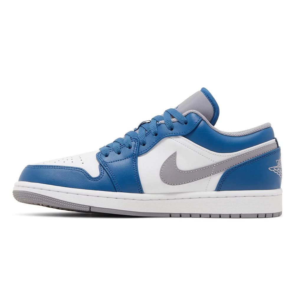 Air Jordan 1 Low 'True Blue Cement' - Copva