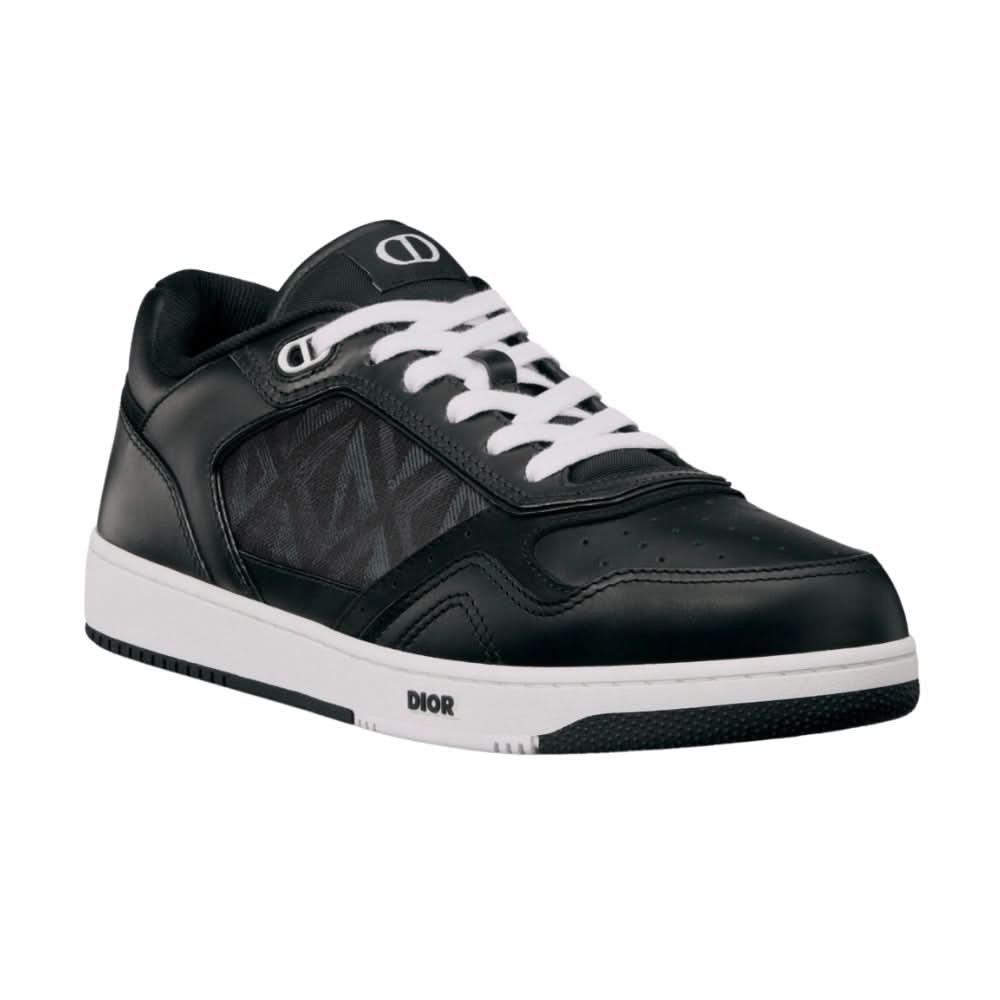 Dior B27 Low 'Black Smooth - White' - Copva