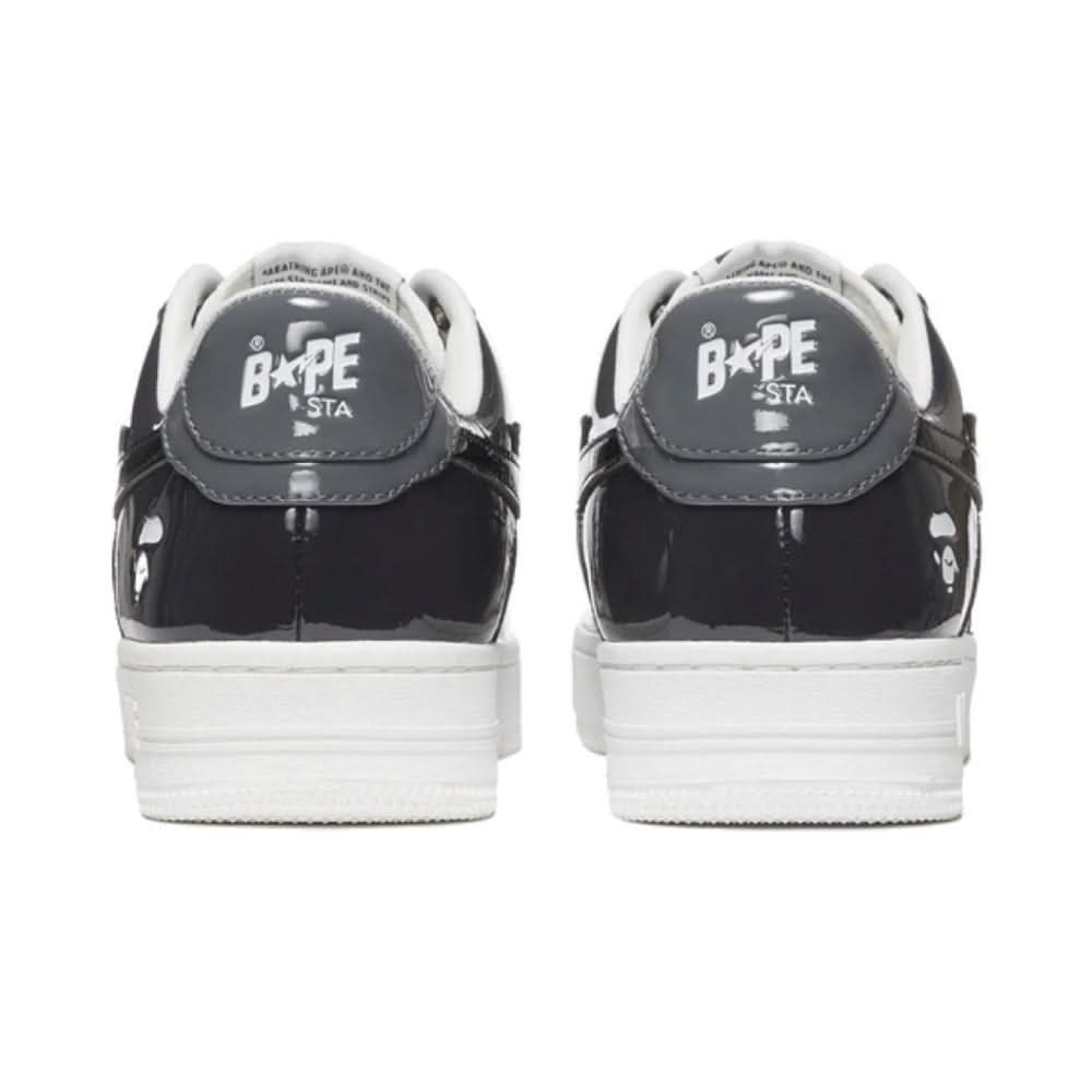 Bape Bapesta Low 'Black Grey'