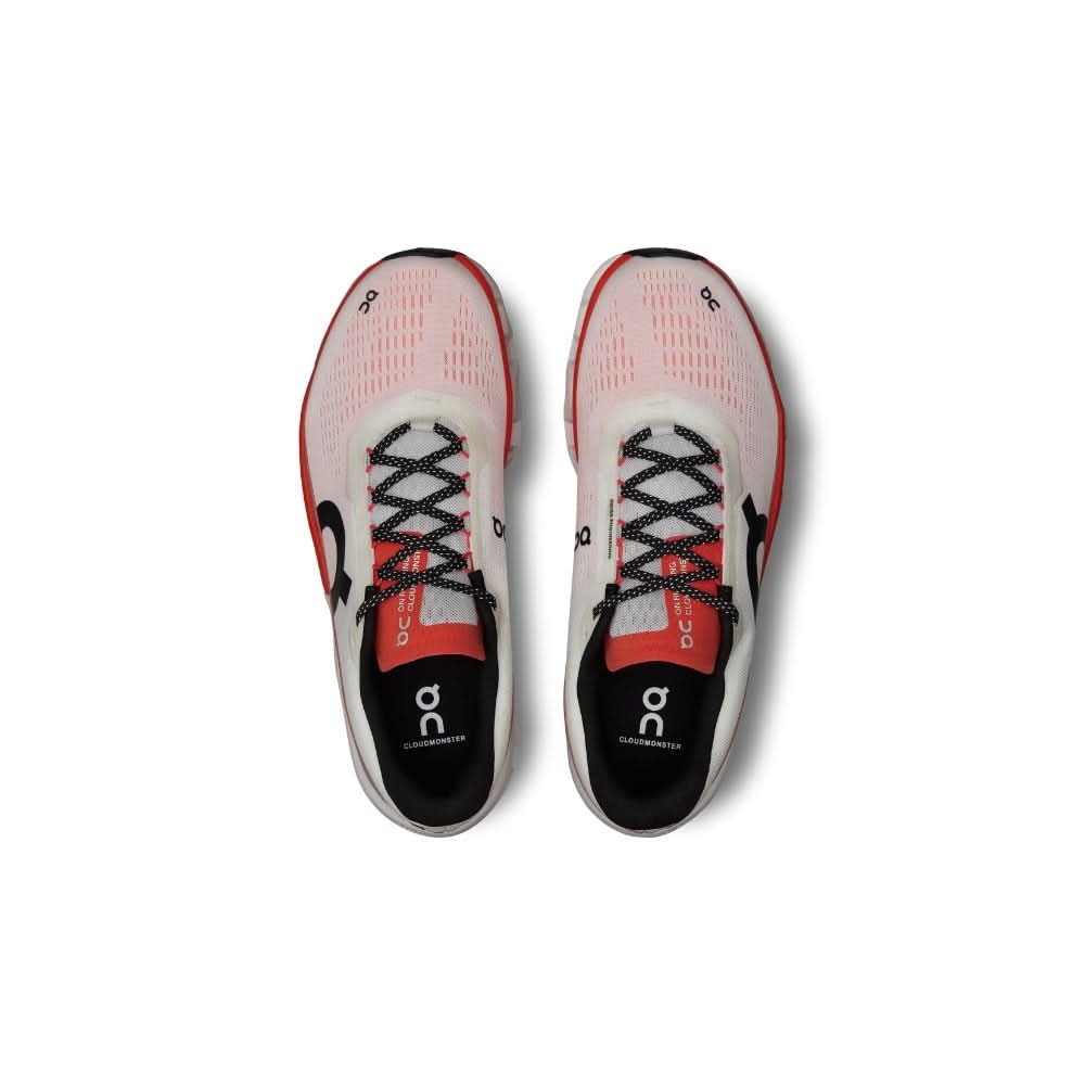 ON Cloudmonster 2 'white orange'