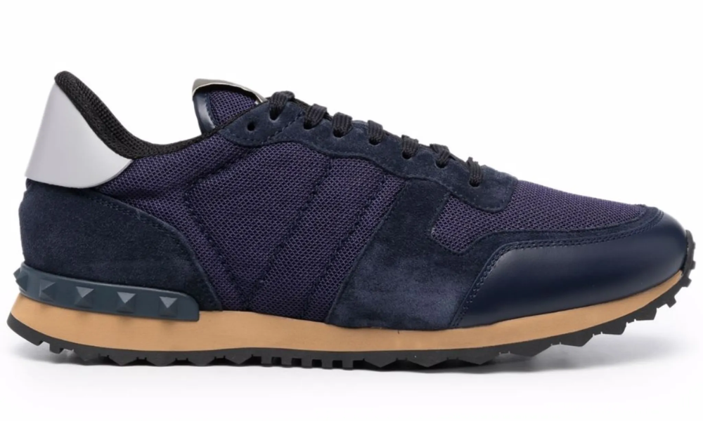 Valentino  Garavani Rockrunner low-top sneakers "Bleu"