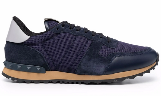 Valentino  Garavani Rockrunner low-top sneakers "Bleu"