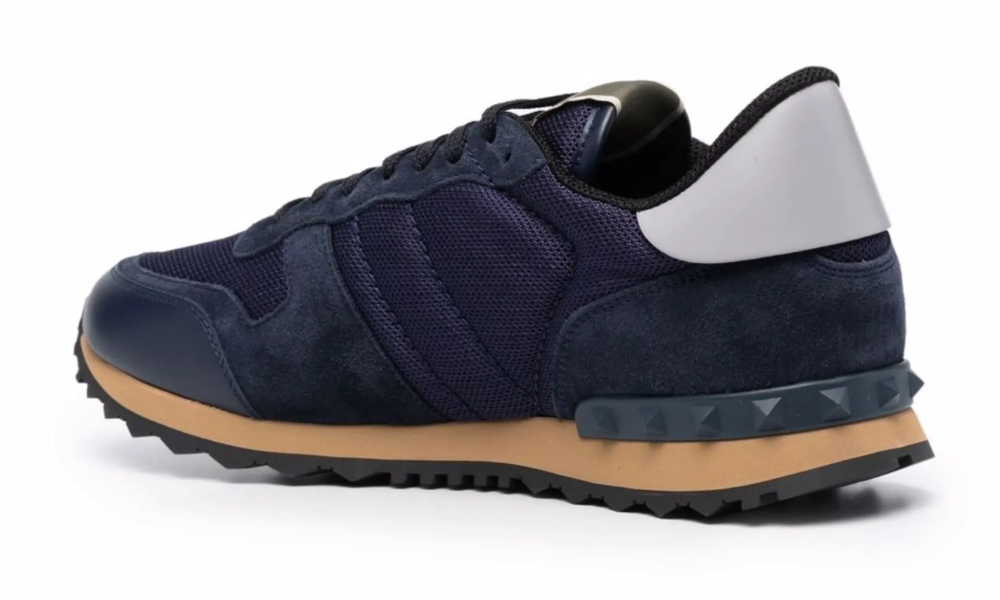 Valentino  Garavani Rockrunner low-top sneakers "Bleu"