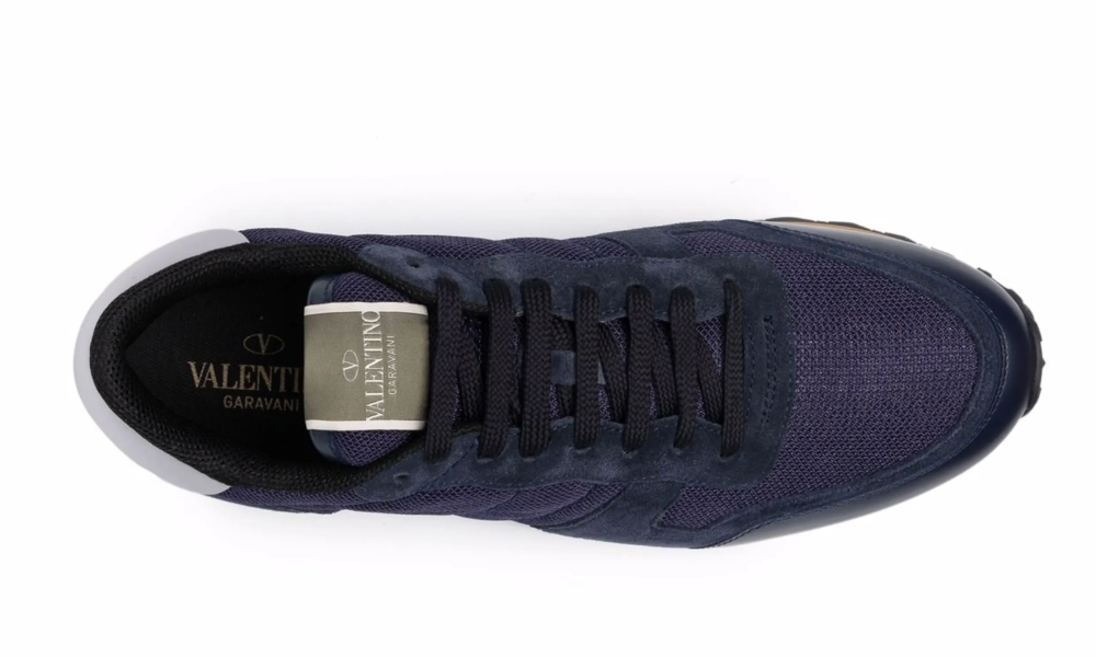 Valentino  Garavani Rockrunner low-top sneakers "Bleu"